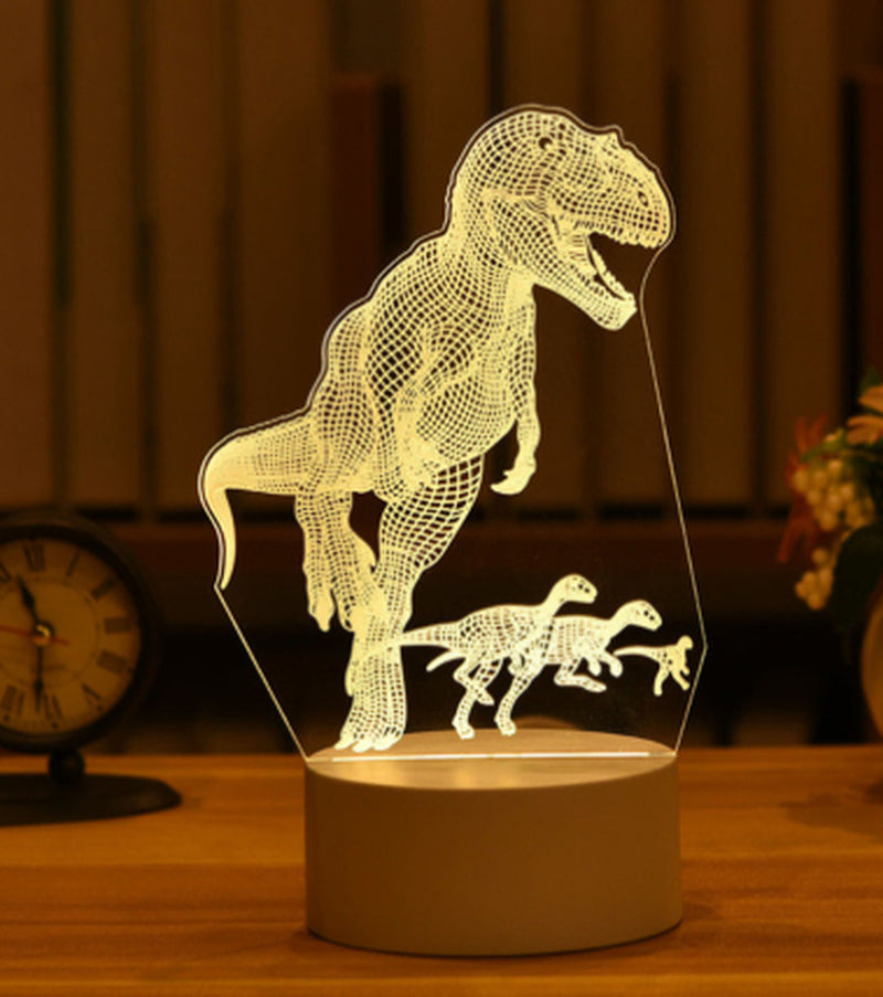 3D Lamp Acrylic USB LED Night Lights Neon Sign Lamp Xmas Home Decorations for Room Decor Valentines Day Gifts